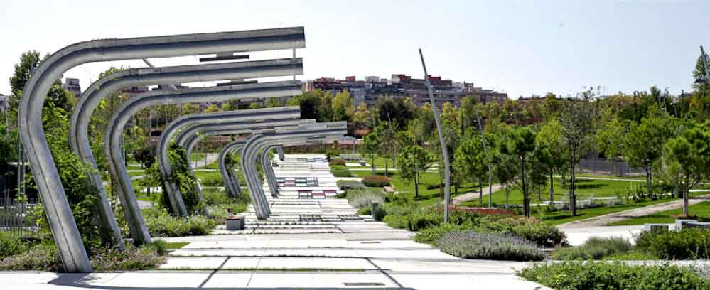 Drenaje Sostenible Parque Can Rigal, Barcelona